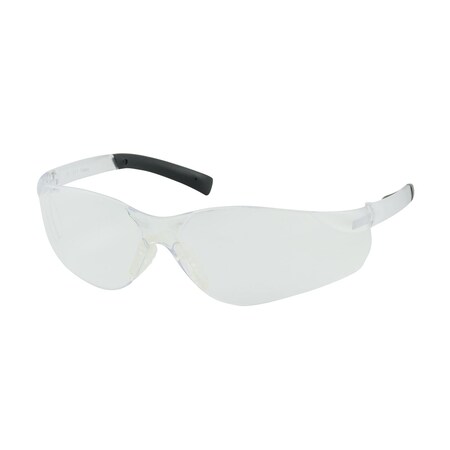 Pip Rimless Safety Glasses with Clear Temple, Clear Lens and Anti-Scratch Coating 250-08-0000